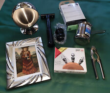 6 Tl. Konvolut Haushalt Küche Fotorahmen Zuckerbehälter Flaschenstopfen Öffner..