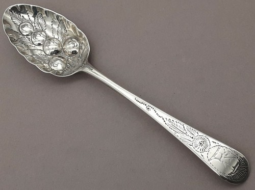 Beeren löffel 925er - löffel, sterling