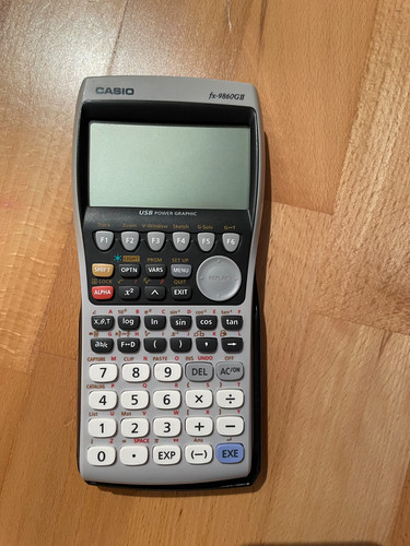 Casio 9860gii - casio, fx-9860gii