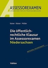Die öffentlich-rechtliche Klausur im Assessorexamen... | Buch | Zustand sehr gut