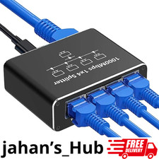 4 Port LAN Splitter 1 auf 4