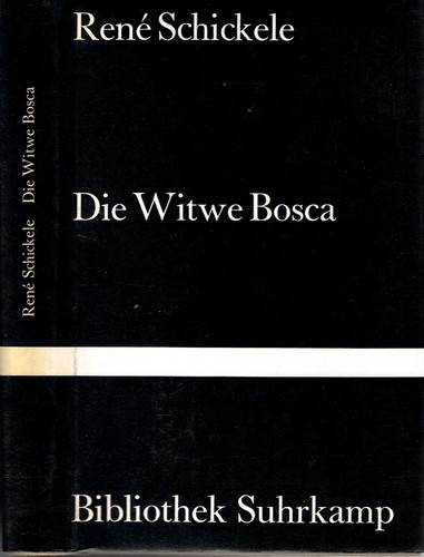 René schickele die witwe - renÉ,