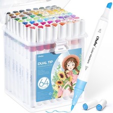Ohuhu Marker Stifte Set, 64