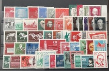 Briefmarken DDR Lot Sammlung  Jahrgang 1958 postfrisch**