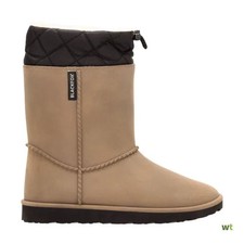 BLACKFOX Damen-Winterboot Gummisstiefel Atka Hellbraun wasserdicht gefüttert