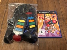 PS2 Buzz! Spiele Mit Controller 4 Stück