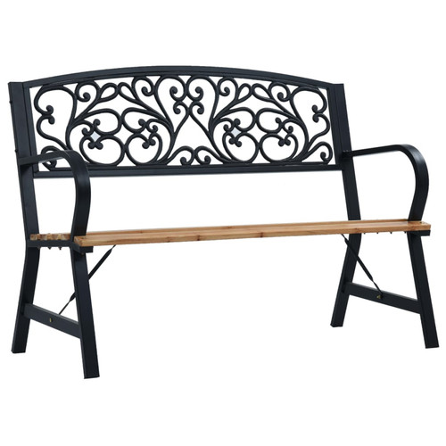 Gartenbank 120x56x87cm braun