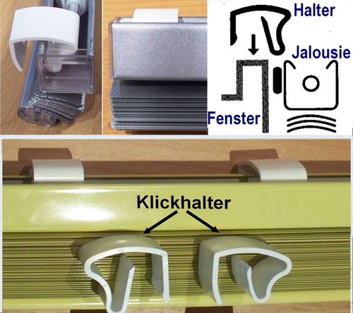 Klemmträger jalousie - 2,