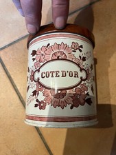 Blechdose - rund - gebraucht - Cote D`Or