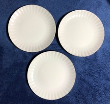 3 Kuchenteller 19cm Goldrand