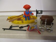 Playmobil-Pirat-Ruderboot-Seer
