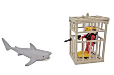 Playmobil weißer Hai Taucher