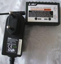 Lipo Ladegerät 3s 2s mit Steckernetzteil Charger Lithiumpolymer