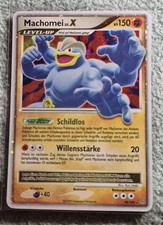 Machomei Lv.X 98/100 Sturmtief deutsch Pokemon Karten 