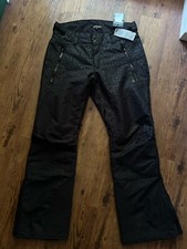 Herren Funktionale Schnee Hose Skihose  Chiemsee 42 Schwarz Wintersport  Neu