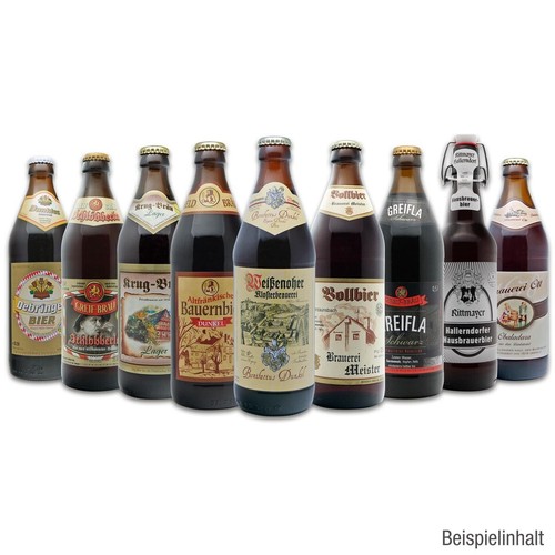 9er fränkisches bier paket - 9er,