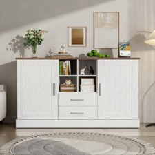 Sideboard weiß aus Kiefer mit