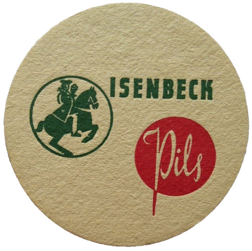 Alter bierdeckel isenbeck - alter,