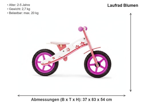 Lernlaufrad kinder holz - lernlaufrad,