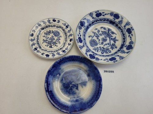 Keramik teller - 3x,