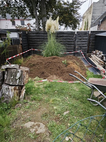 Erdaushub 15m verschenken - erdaushub,