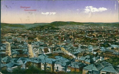 Ansichtskarte stuttgart - ansichtskarte,
