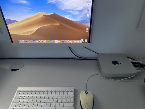 Apple macmini ende - apple, silber