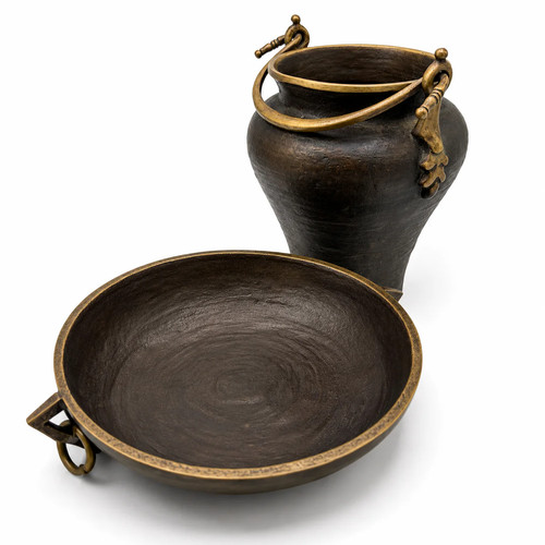 Antikes bronze prunk set - bronze, i