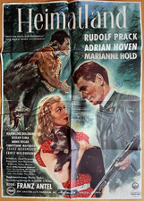 HEIMATLAND - Filmplakat A1 -EA - Rudolf Prack - Adrian Hoven - Marianne Hold