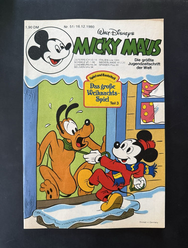 Disney micky maus comic - comic, heft