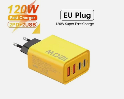 120w usb fach - usb-c, 4-fach