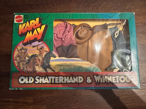 Big jim mattel winnetou old - mattel,