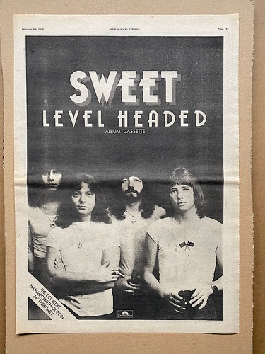 Sweet level headed - level, poster