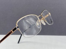 Rodenstock Brille Damem Gold Schwarz eckig Oval R 2583 Rechteckig Halbrand