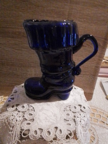 Glasstiefel blaues glas - ,blaues,