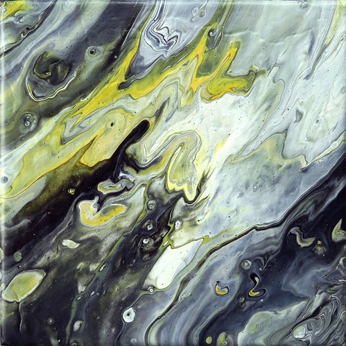 Pouring art acryl bild fluid - pouring,