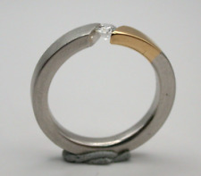 Edler Designerring Platin 950 / Gold 750