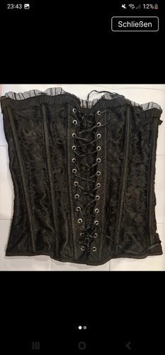 Elegantes schwarzes korsett - elegantes,