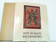 Alte bemalte Bauernmöbel. Neu
