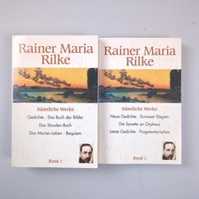 Rainer Maria Rilke Sämtliche Werke Band 1 und 2 Mundus TB