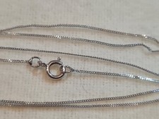 Goldkette 375 9K Weißgold