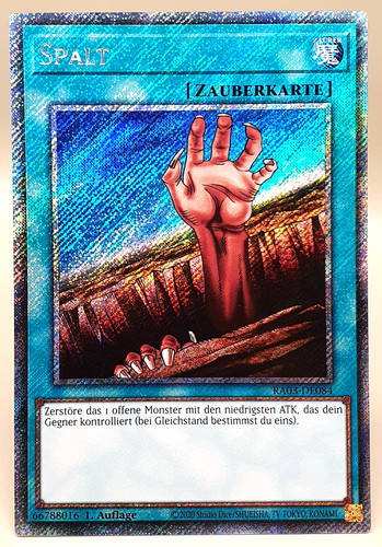 Spalt platinum secret rare - spalt,