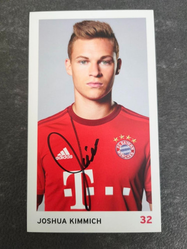 Joshua kimmich autogrammkarte - kimmich,