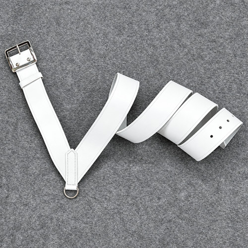 Premium weiss leder marching - weiss,