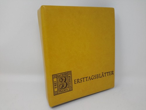 Etb ersttagsblatt album gelb - ersttagsblatt-album,