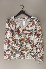 Oui Bluse mit Tigermuster für