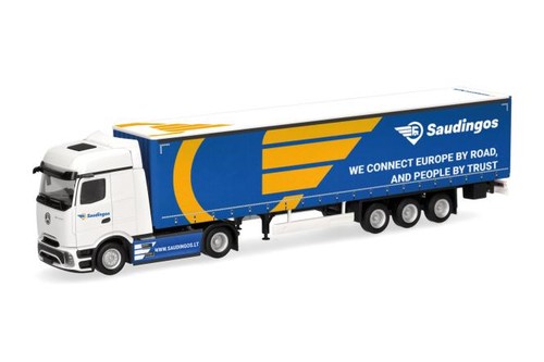 Herpa lkw actros - mb, procabin