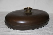 alte Kupfer Wärmflasche