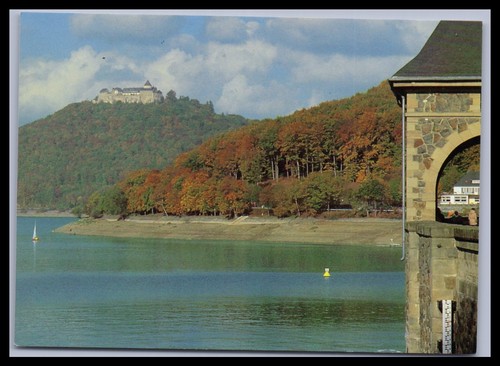 Ansichtskarte burghotel - ansichtskarte,