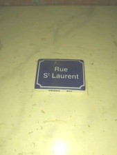 Straßenschild Frankreich Deko